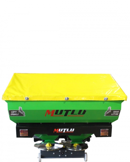 A-1 SERİSİ 1000 LİTRE ÇİFT DİSKLİ GÜBRE SERPME MAKİNESİ