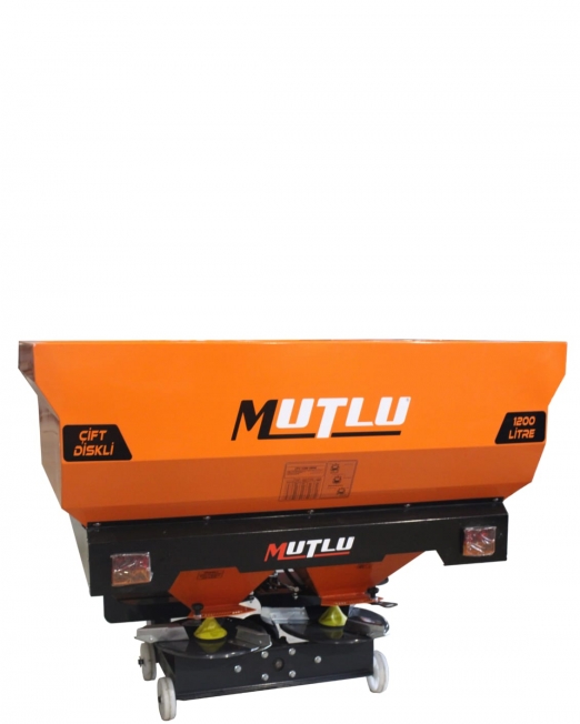 A-1 SERİSİ 1200 LİTRE ÇİFT DİSKLİ GÜBRE SERPME MAKİNESİ