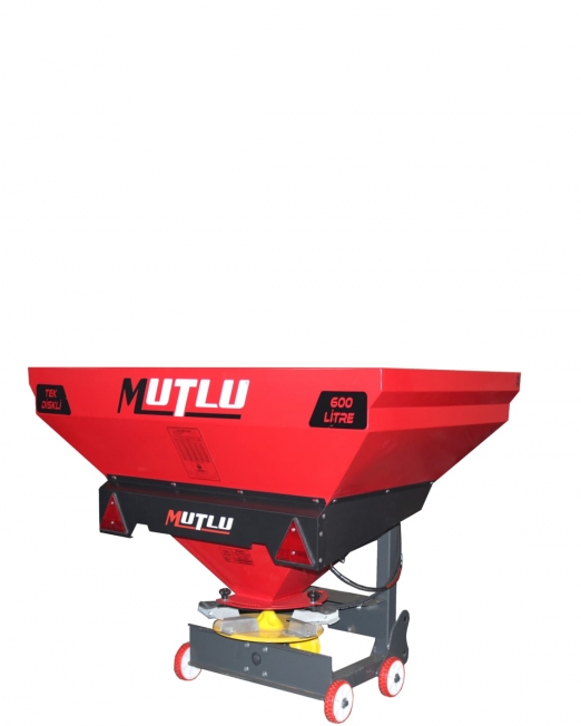 A-1 SERİSİ 600 LİTRE TEK DİSKLİ GÜBRE SERPME MAKİNESİ